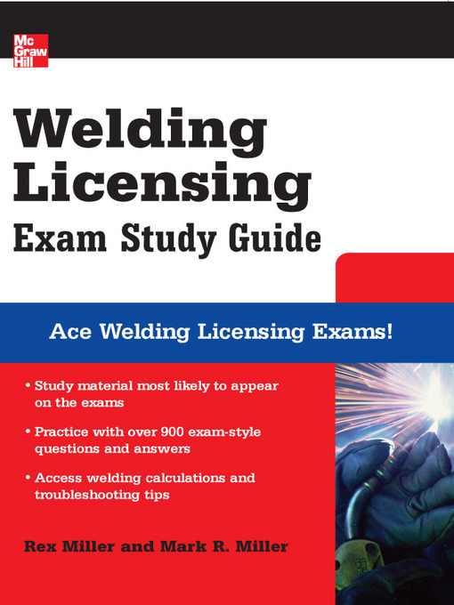 Title details for Welding Licensing Exam Study Guide by Rex Miller - Wait list